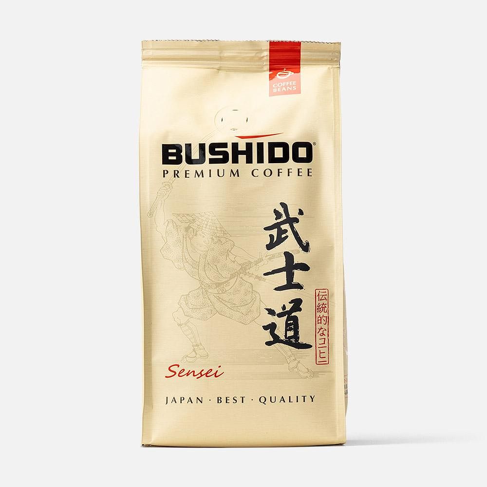 Изображение товара Кофе в зёрнах Bushido, Sensei, 227 г