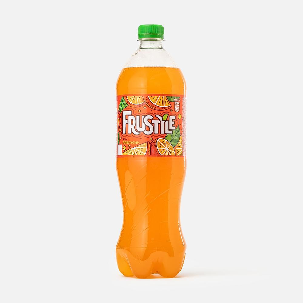 Изображение товара Напиток Frustyle, апельсин, с газом, 1 л