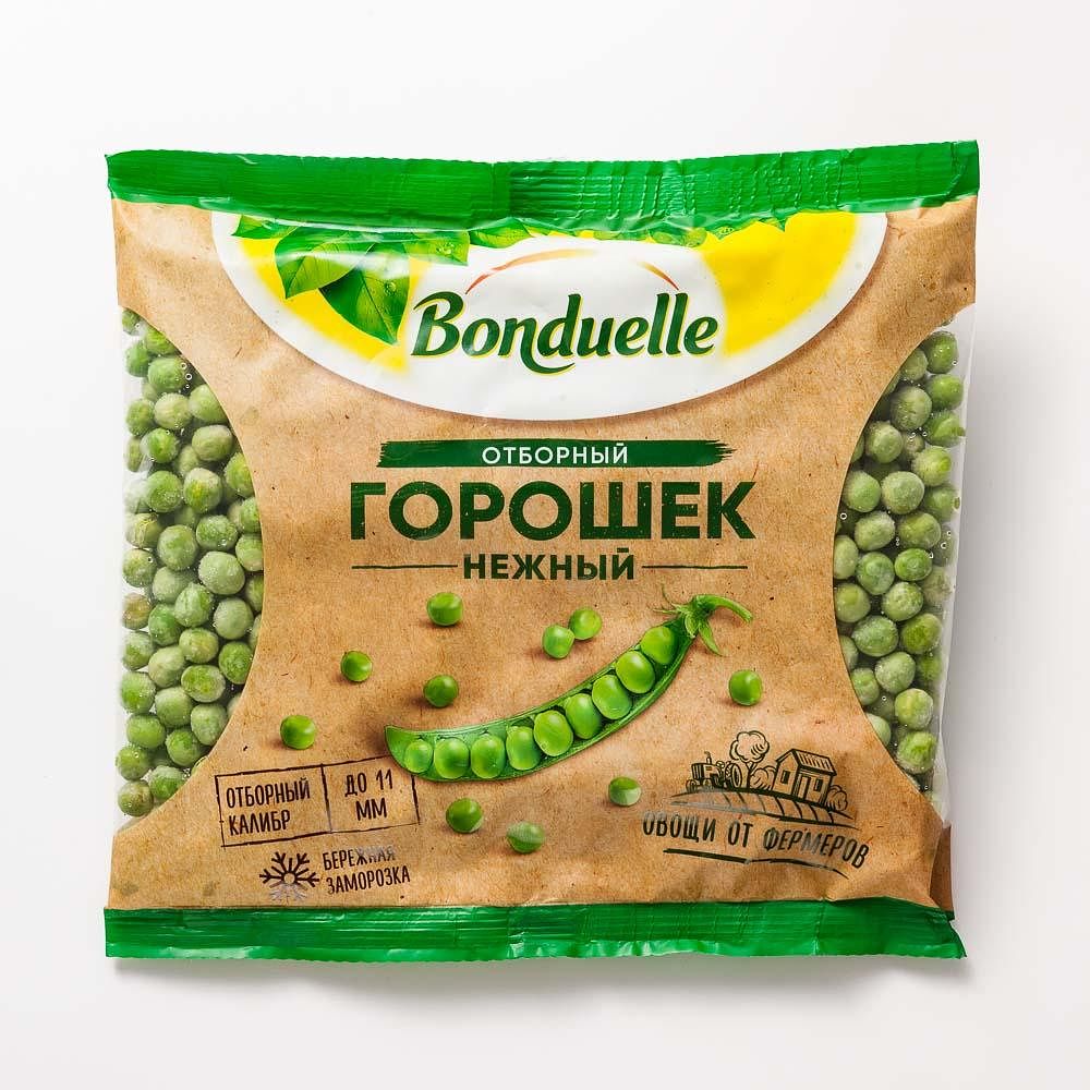 Изображение товара Зелёный горошек Bonduelle, отборный, заморозка, 400 г
