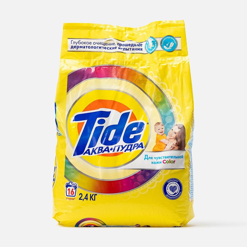 Изображение товара Стиральный порошок Tide Автомат Color для чувствительной кожи 2,4 кг