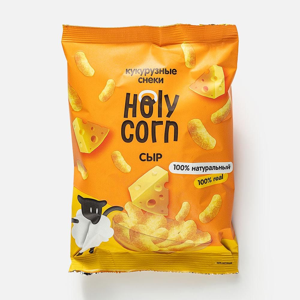 Изображение товара Кукурузные снеки Holy Corn, сыр, 50 г