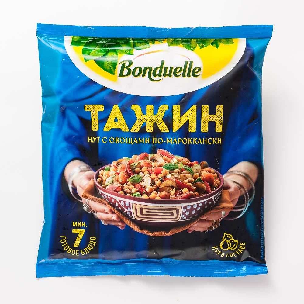 Изображение товара Тажин Bonduelle, нут с овощами по-мароккански, заморозка, 400 г