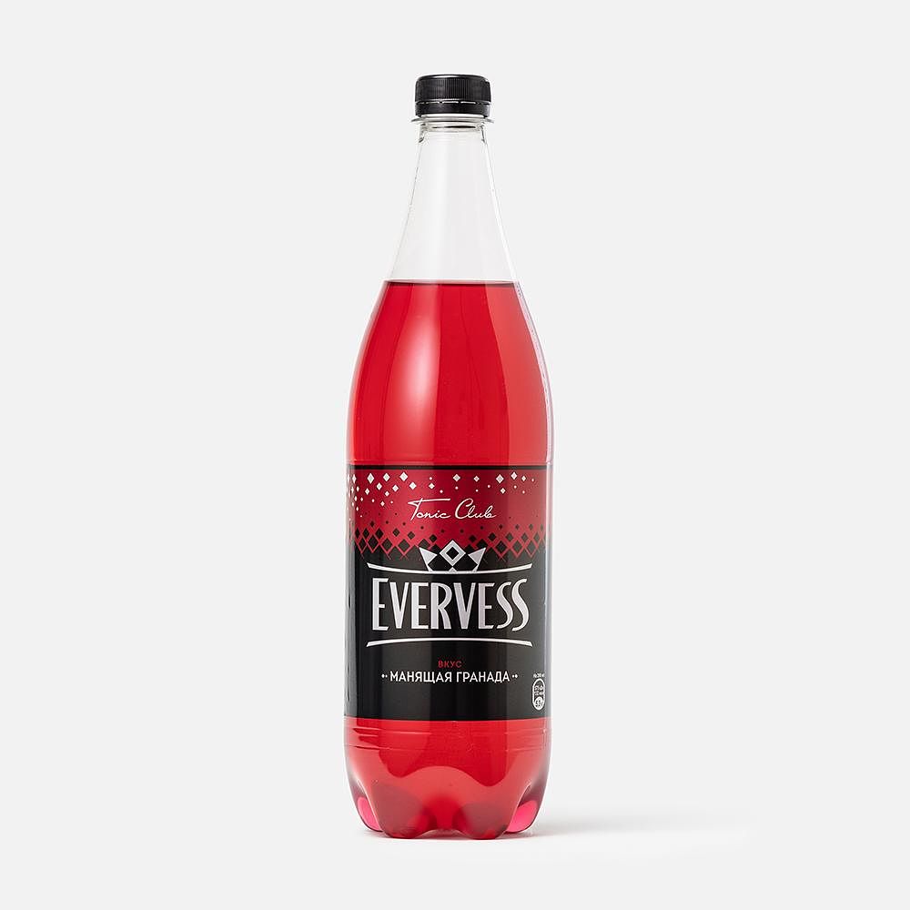 Изображение товара Тоник Evervess Манящая гранада, с газом, 1 л