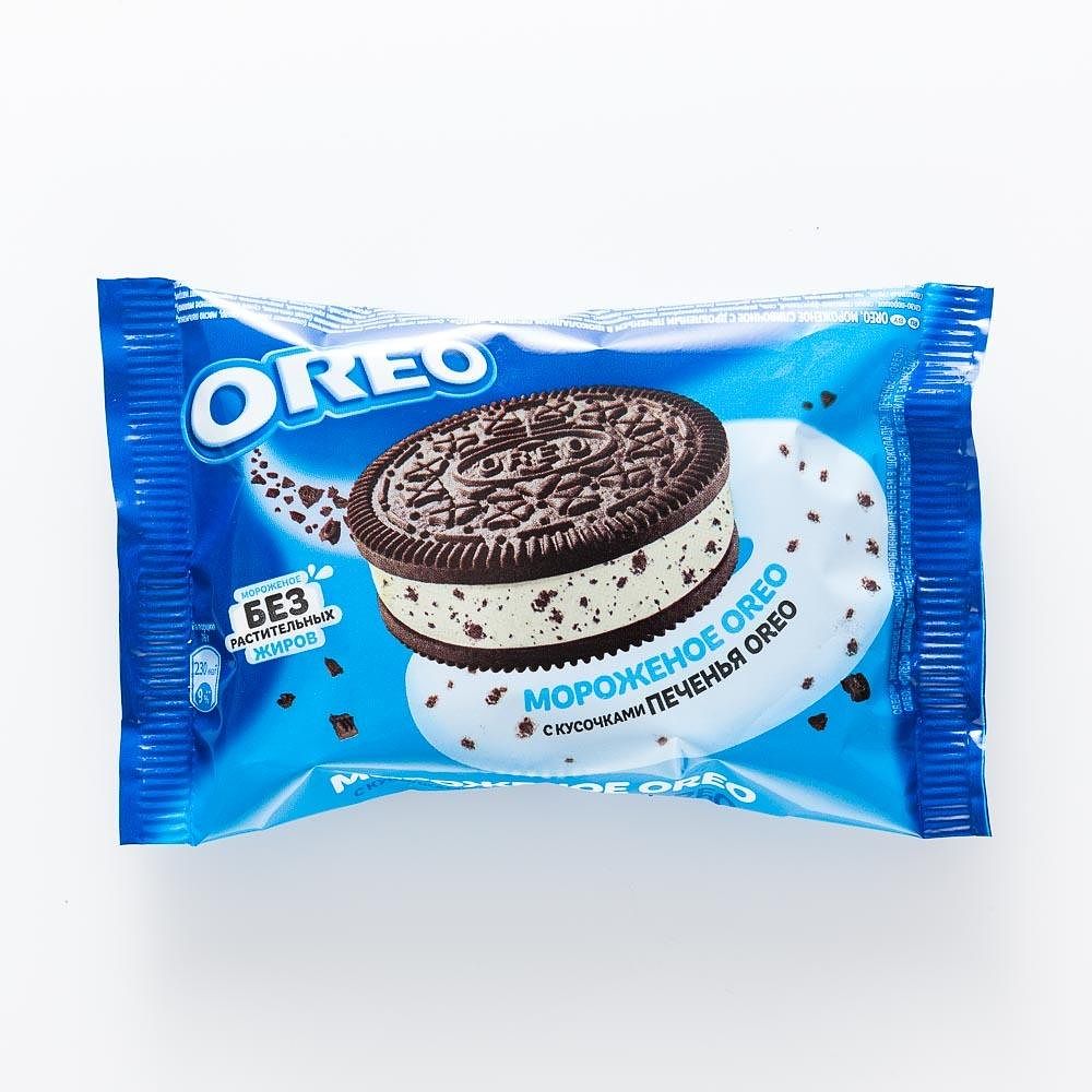Изображение товара Мороженое-сэндвич Oreo, с кусочками печенья, 76 г