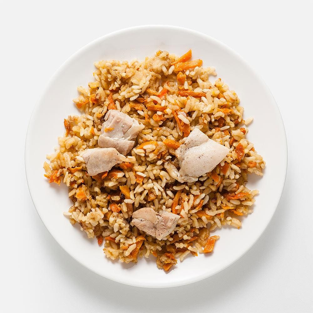 Изображение товара Традиционный плов Qummy, с курицей, 250 г