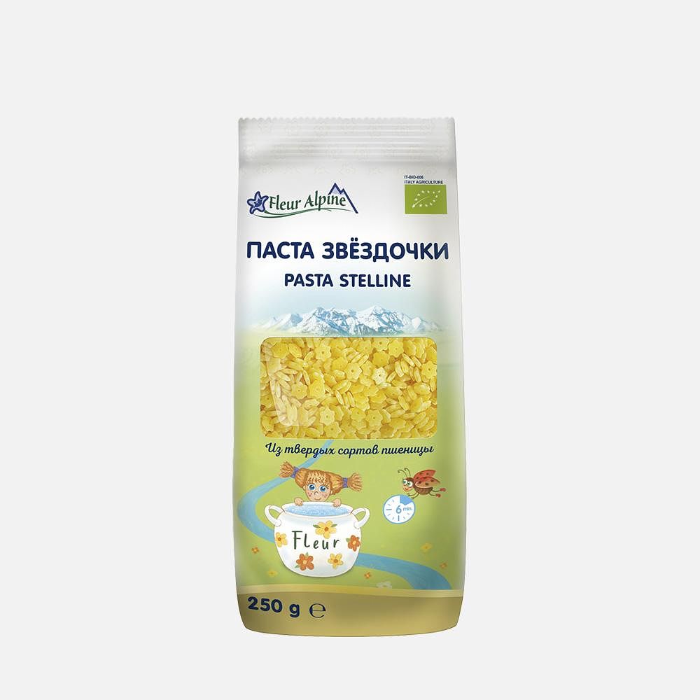 Изображение товара Паста Fleur Alpine Звёздочки, 250 г