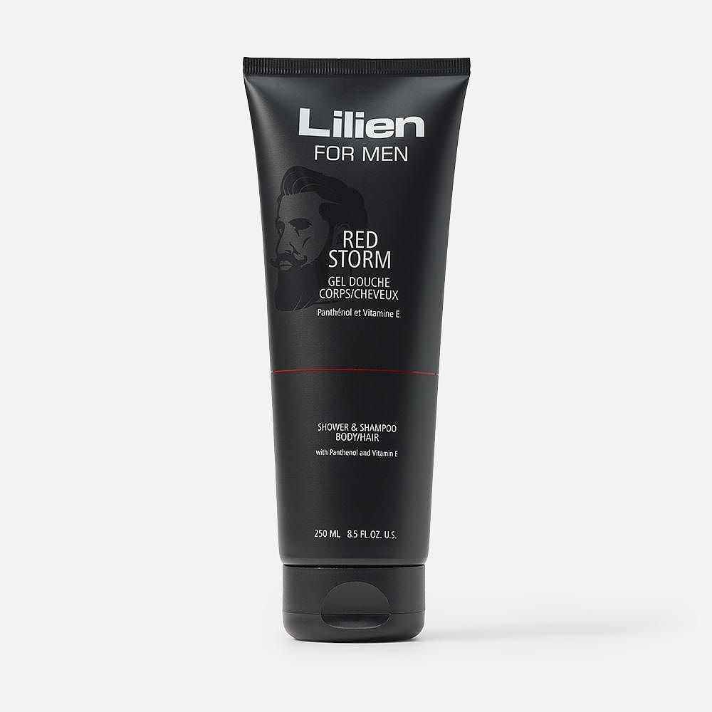 Изображение товара Из Чехии: Гель-шампунь Lilien Red Storm, мужской, 250 мл