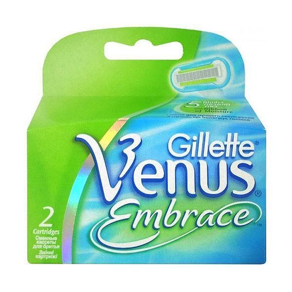 Изображение товара Кассеты для бритья Gillette Venus Embrace 5 лезвий, 2 шт.