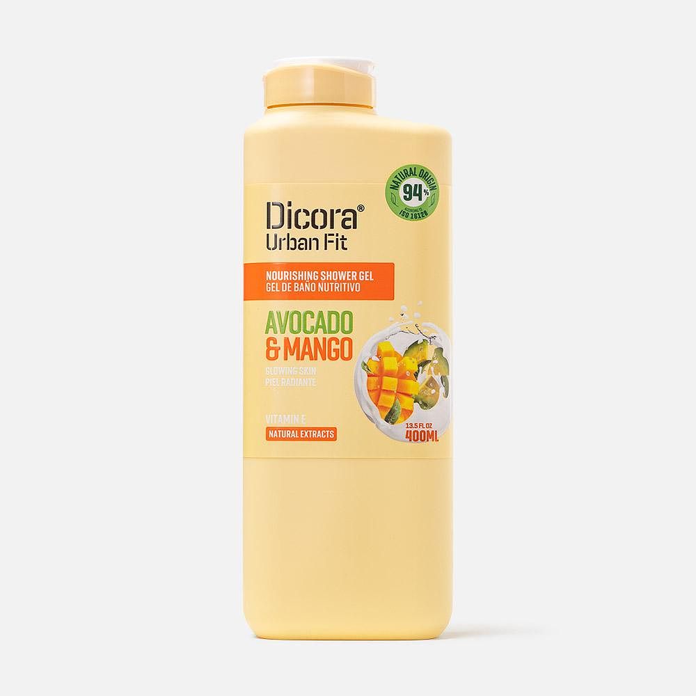 Изображение товара Из Испании: Гель для душа Dicora Urban Fit, манго и авокадо, с витамином E, 400 мл