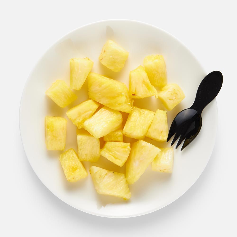 Изображение товара Ананас Вкусные истории кубики 140 г свежий натуральный фрукт