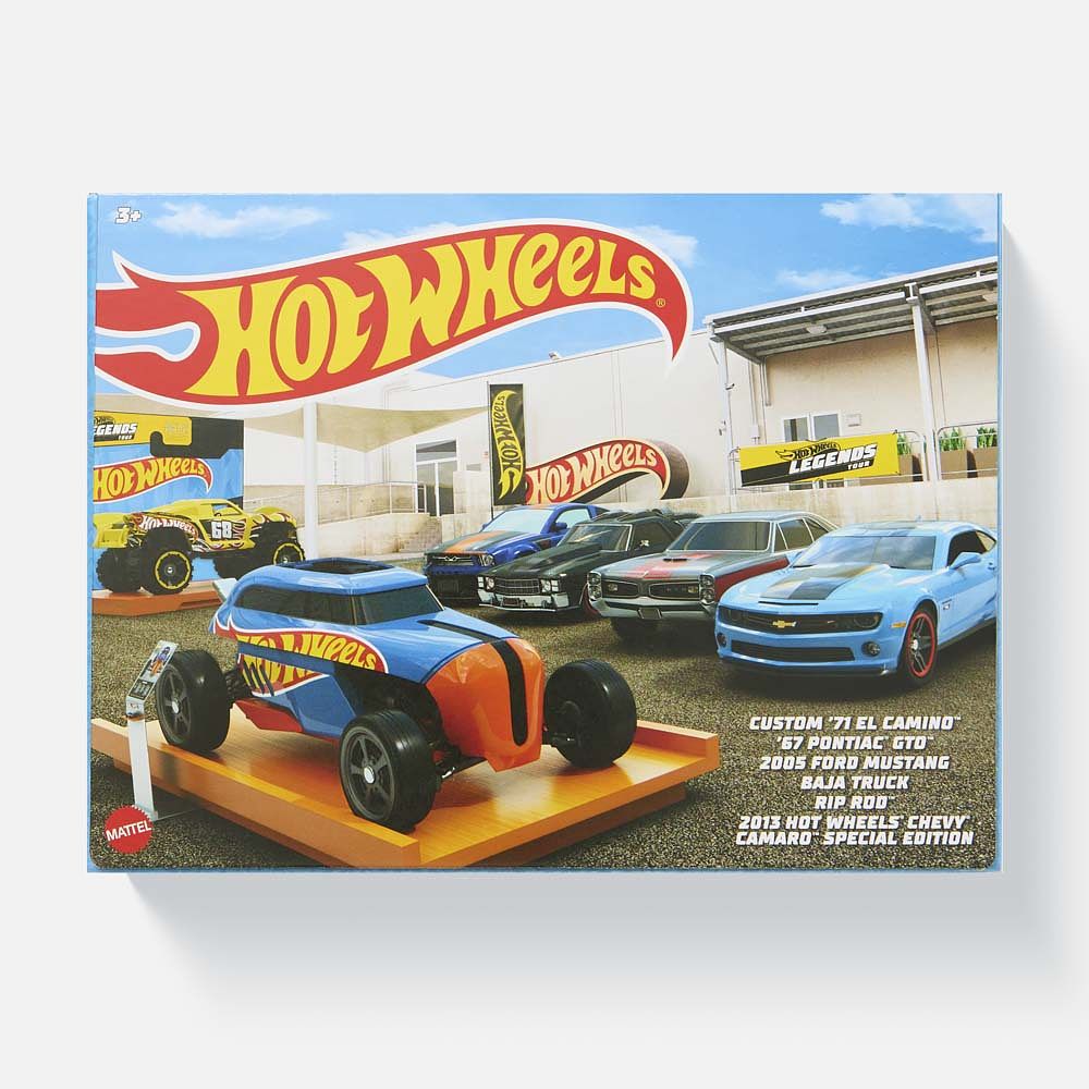 Изображение товара Набор машинок Hot Wheels Legends HLK50, 6 шт.