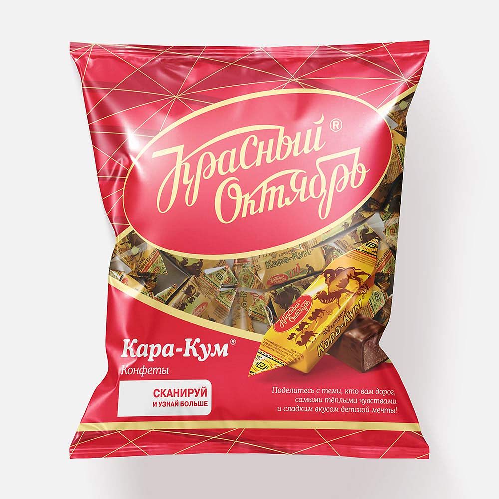 Изображение товара Конфеты Красный Октябрь, Кара-Кум, 250 г