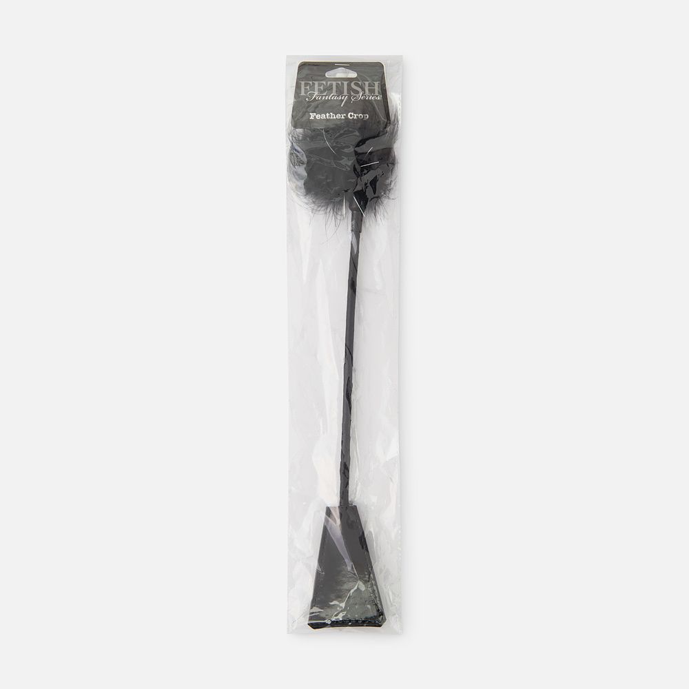 Изображение товара Стек Pipedream Feather Crop, с пуховкой, чёрный, 53,3 см