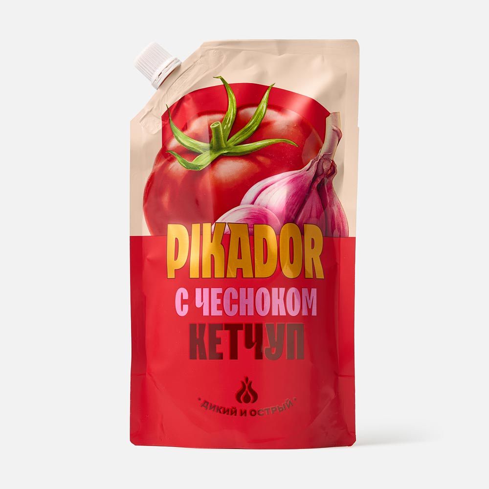 Изображение товара Кетчуп Pikador, с чесноком, 300 г
