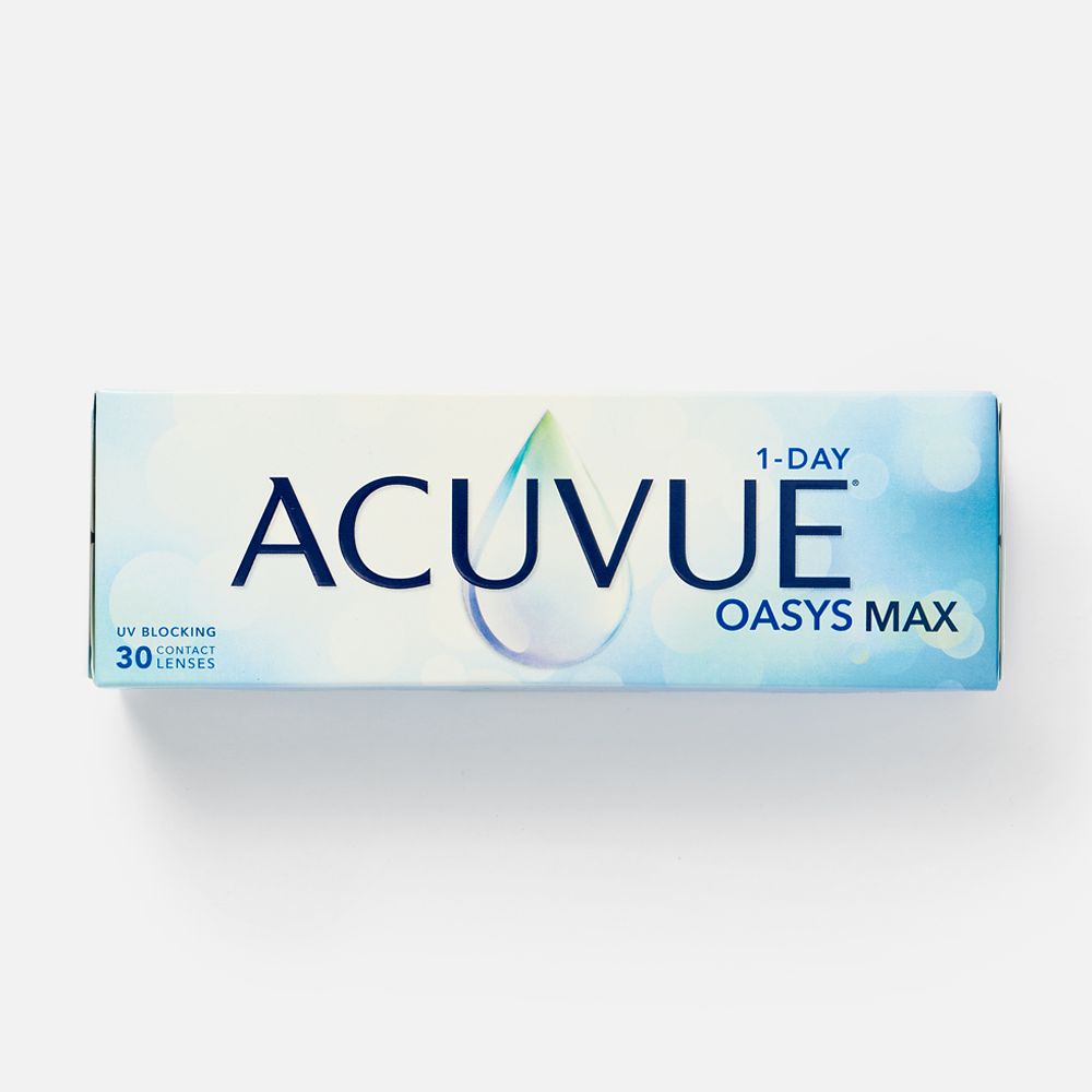 Изображение товара Линзы контактные Acuvue Oasys Max 1-Day 30 линз, R 8,5 Sph -7,00, 30 шт.