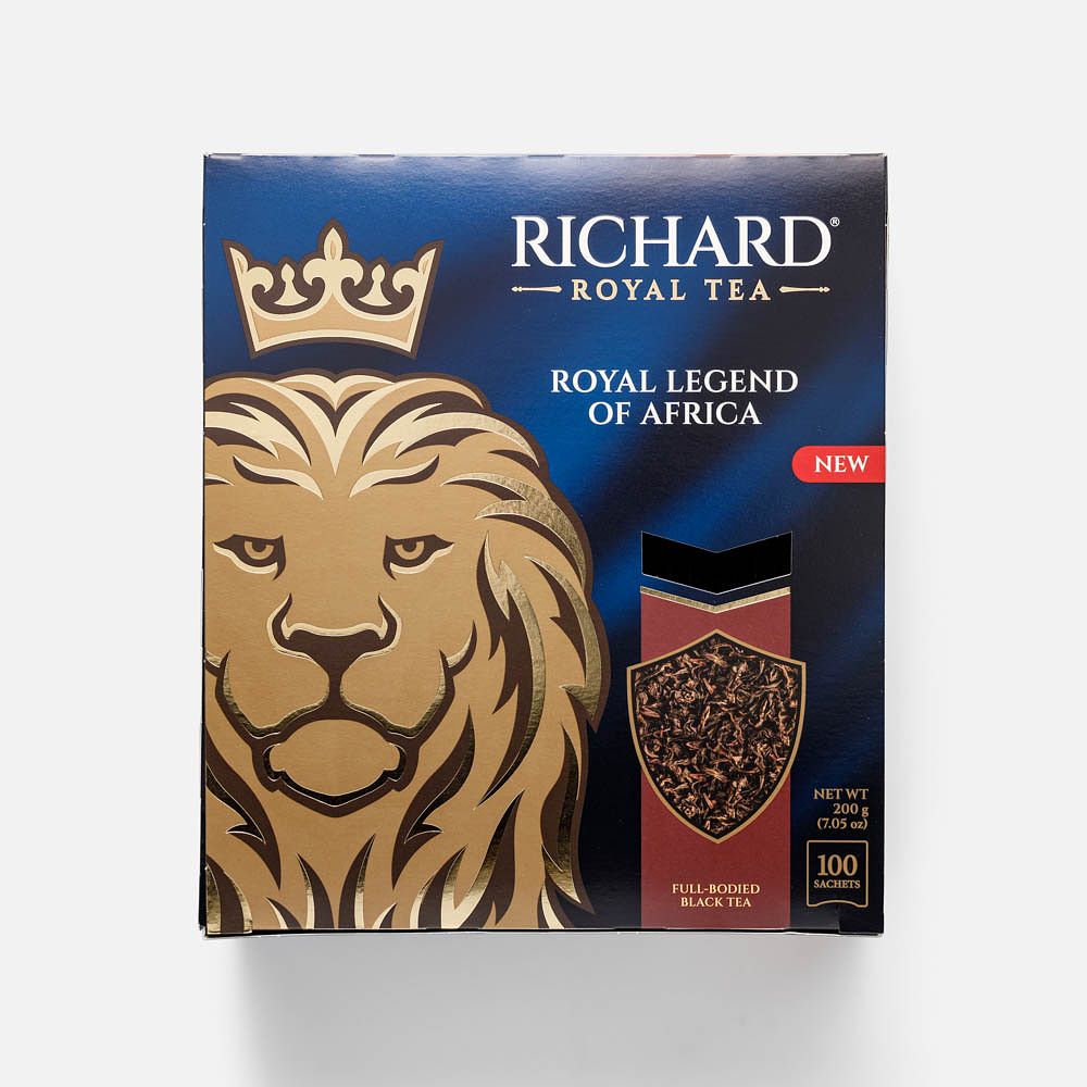 Изображение товара Чёрный чай Richard, Royal Legend Of Africa, в сашетах, 100 шт.