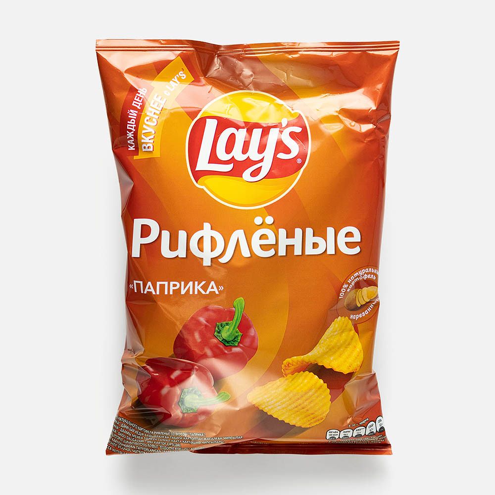 Изображение товара Чипсы Lay's, рифлёные, паприка, 140 г