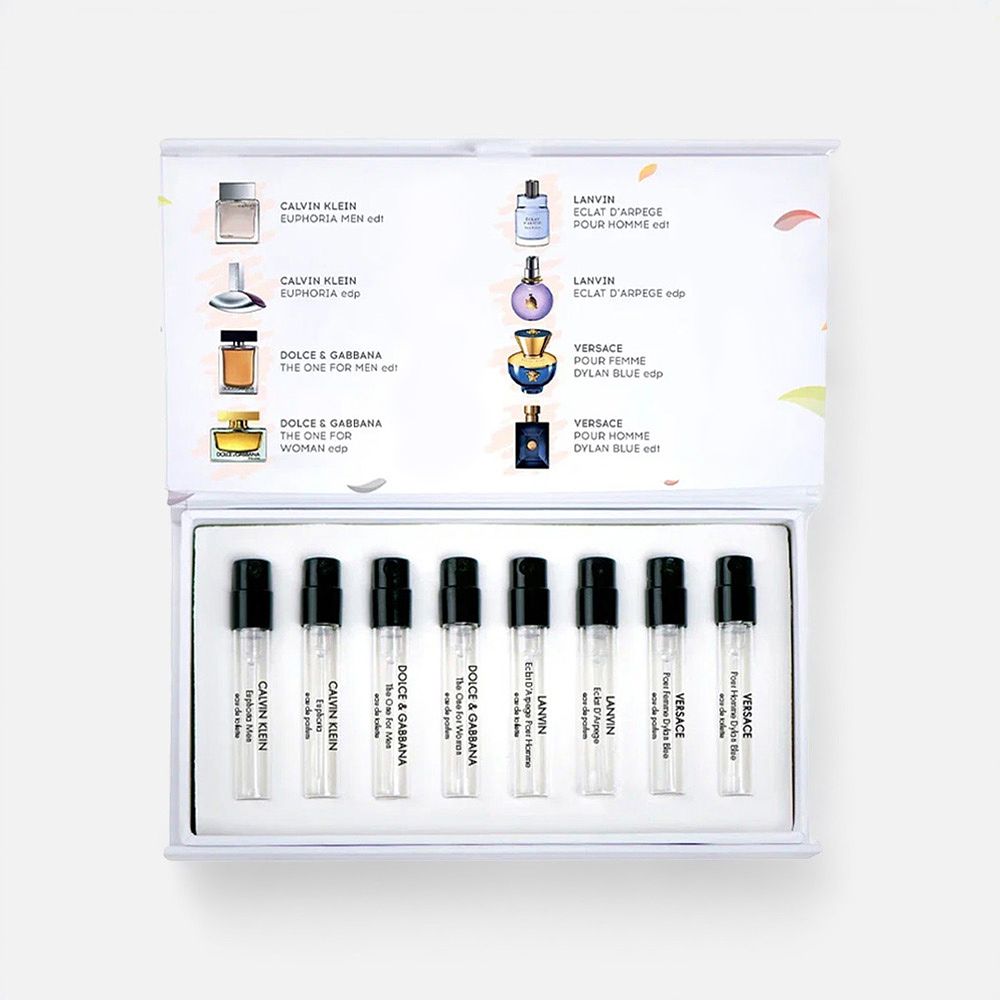 Изображение товара Набор парфюмерных миниатюр Aroma Box №63 8шт 1.5мл парные ароматы для унисекс
