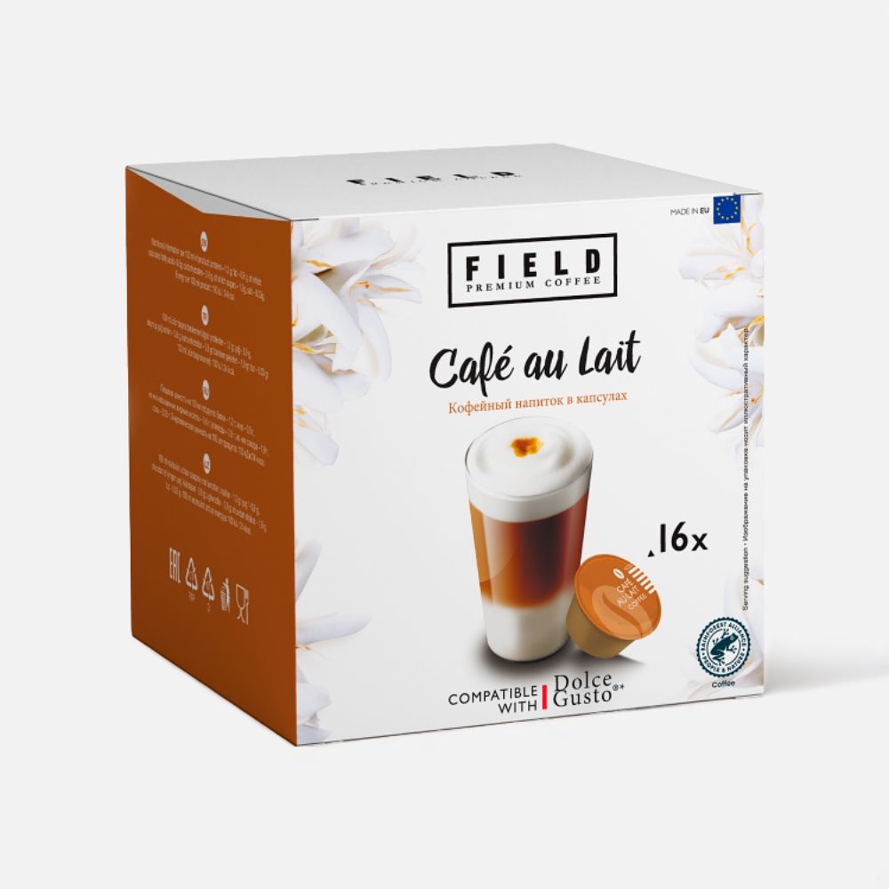 Изображение товара Кофе в капсулах Nescafe Dolce Gusto Cafe au Lait, Capuccino, 4x16 шт.