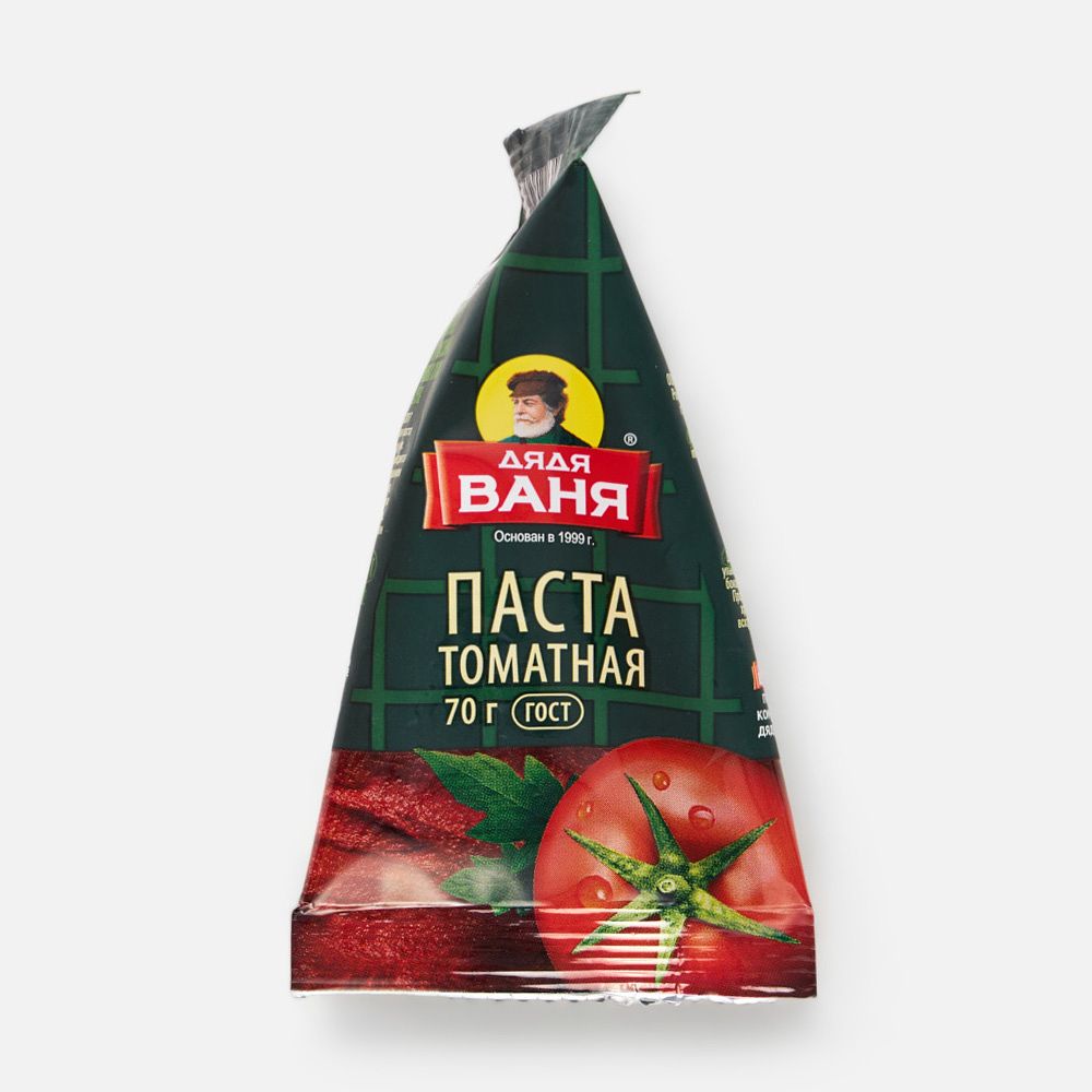 Изображение товара Томатная паста Дядя Ваня, пирамидка, 70 г