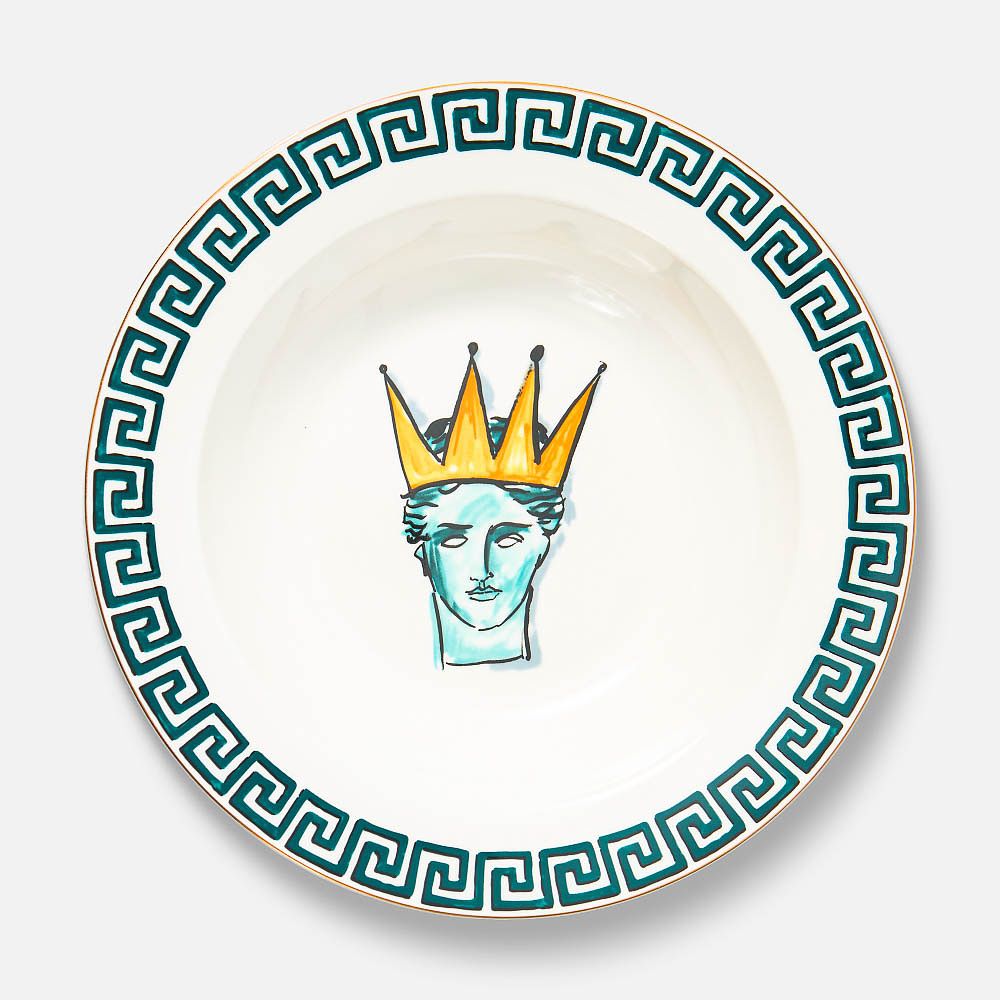 Изображение товара Керамическая тарелка Queen, 22 см
