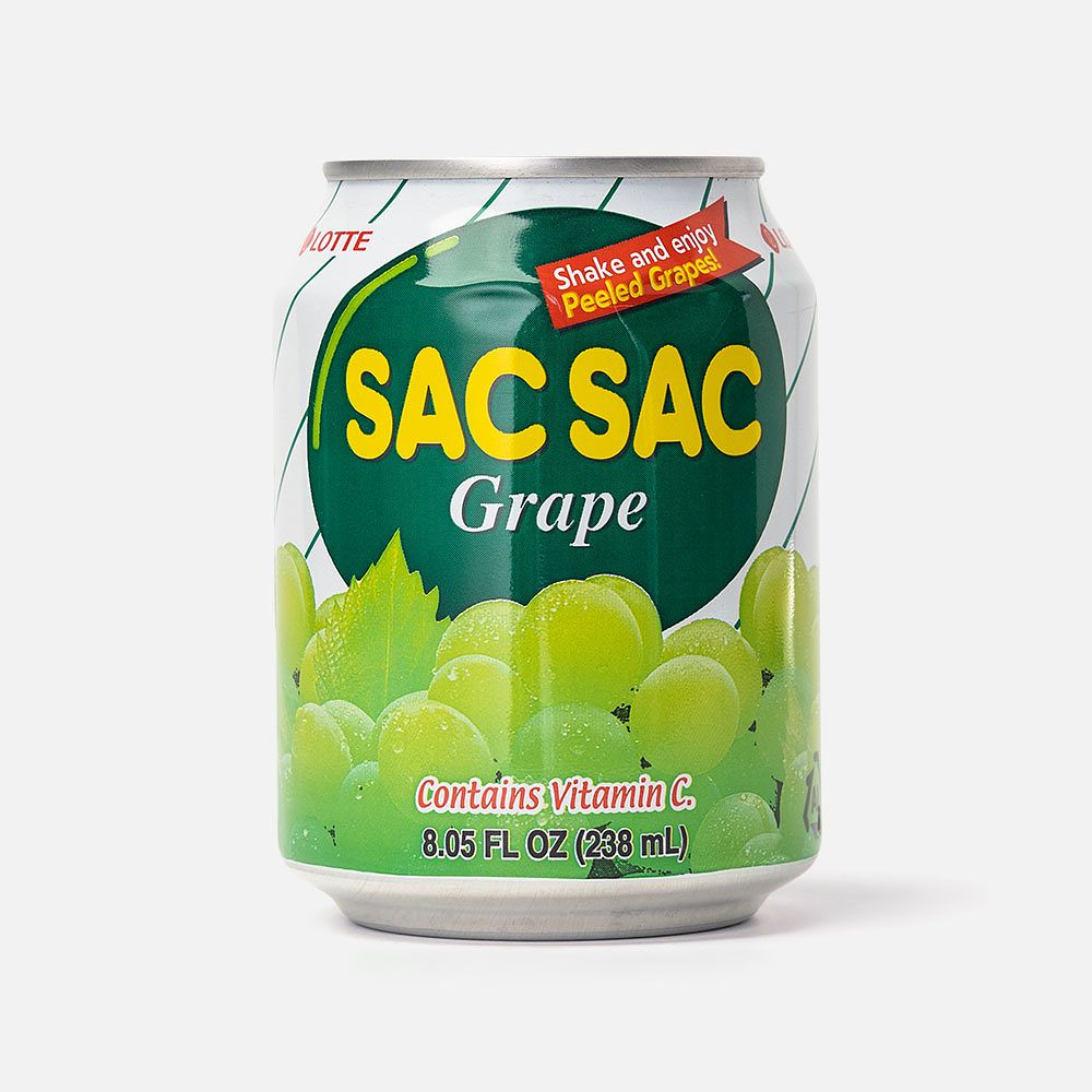Изображение товара Напиток Sac Sac, виноград, без газа, 0,238 л