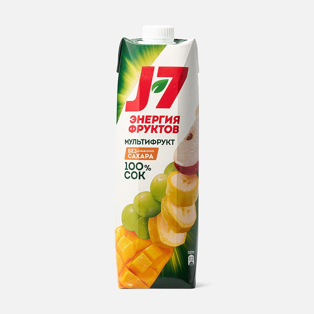 Изображение товара Мультифруктовый сок J7, 0,97 л