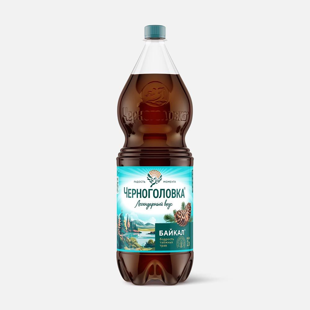 Изображение товара Лимонад Черноголовка, Байкал, с газом, 2 л