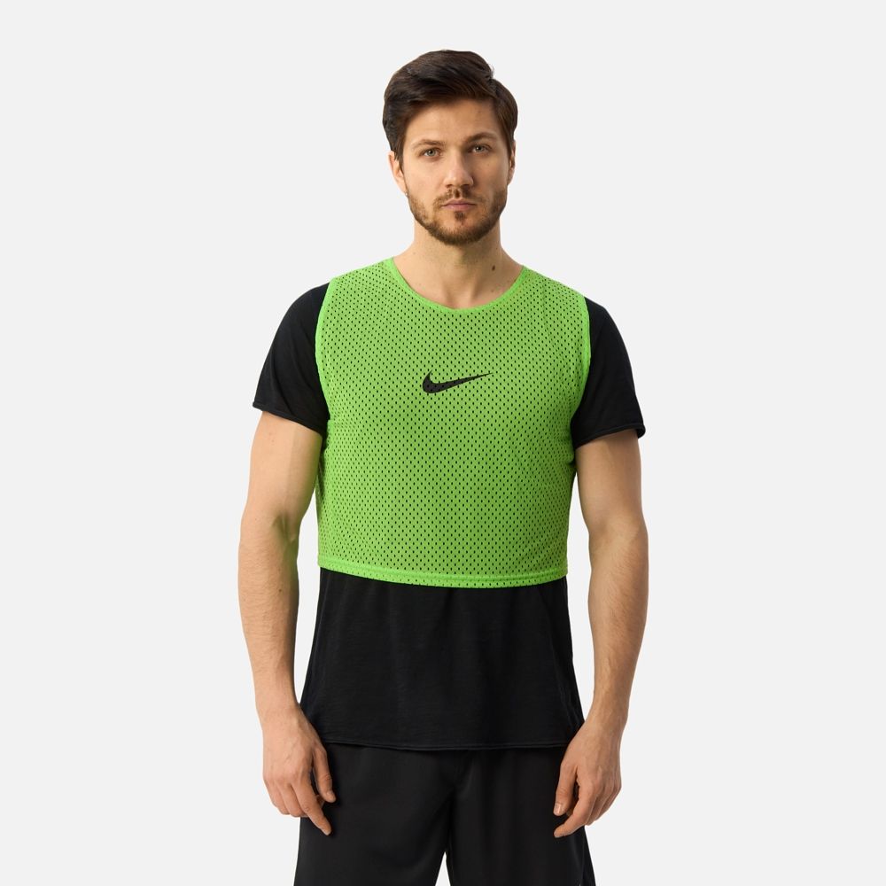 Изображение товара Футбольная манишка унисекс Nike Park 20, зелёная, 50-52 RU