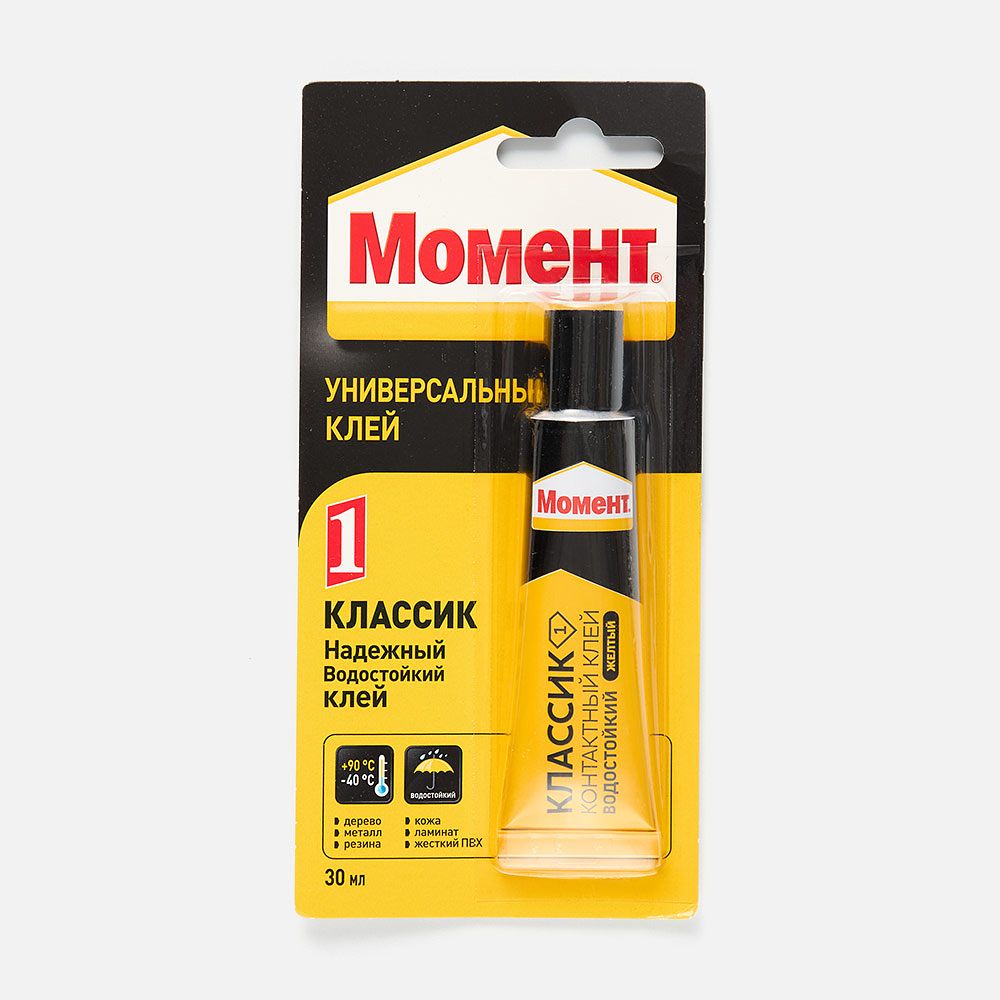 Изображение товара Универсальный клей Момент, водостойкий, 30 мл