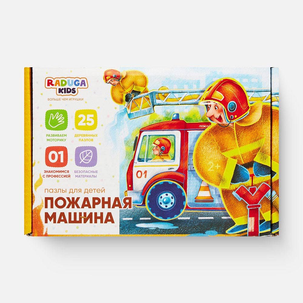 Изображение товара Пазл Радуга Кидс, Пожарная машина
