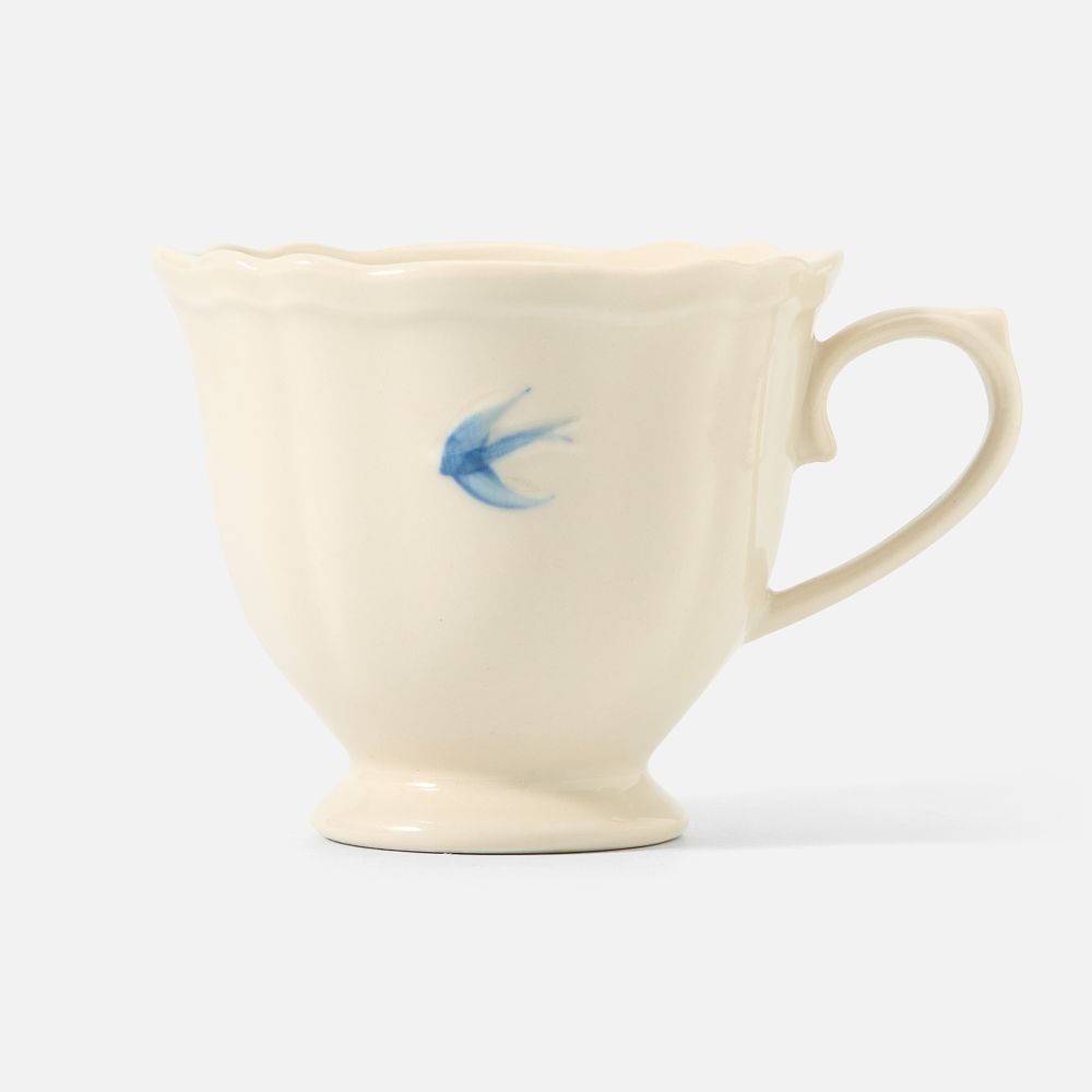 Изображение товара Керамическая чашка Roomi с изображением ласточек, объем 250 мл