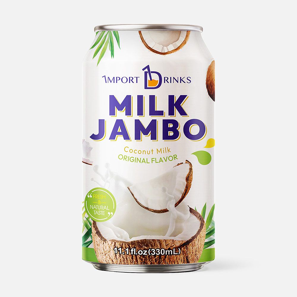 Изображение товара Кокосовое молоко Import Drinks, Milk Jambo, 0,33 л