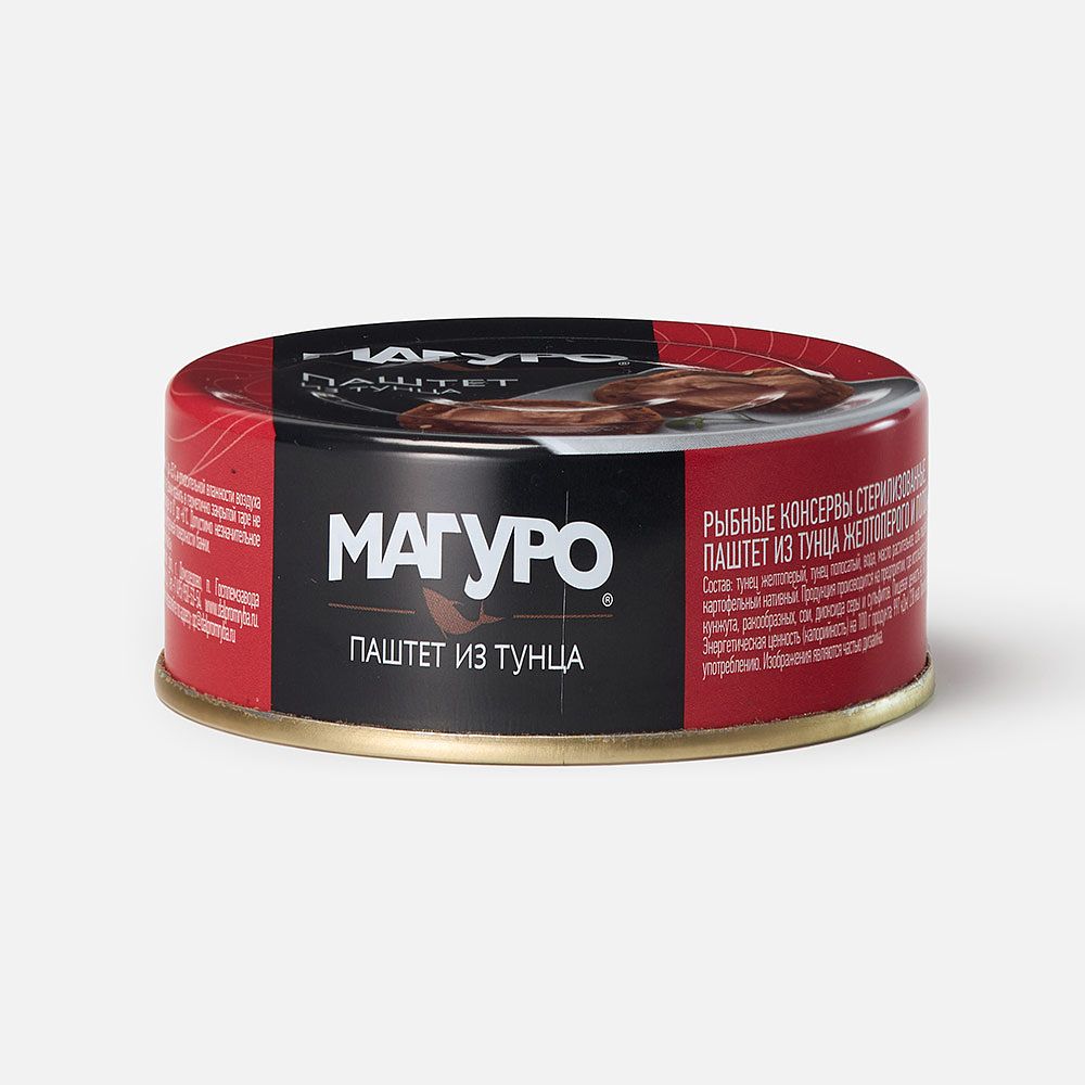 Изображение товара Паштет Магуро, тунец, 90 г
