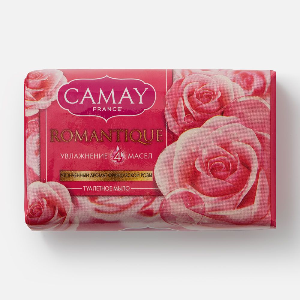 Изображение товара Твёрдое мыло Camay Romantique, для всех типов кожи, 85 г