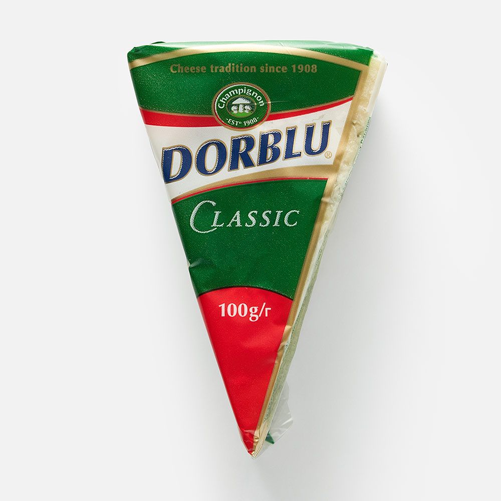 Изображение товара Сыр Dorblu, мягкий, с голубой плесенью, 50%, 100 г