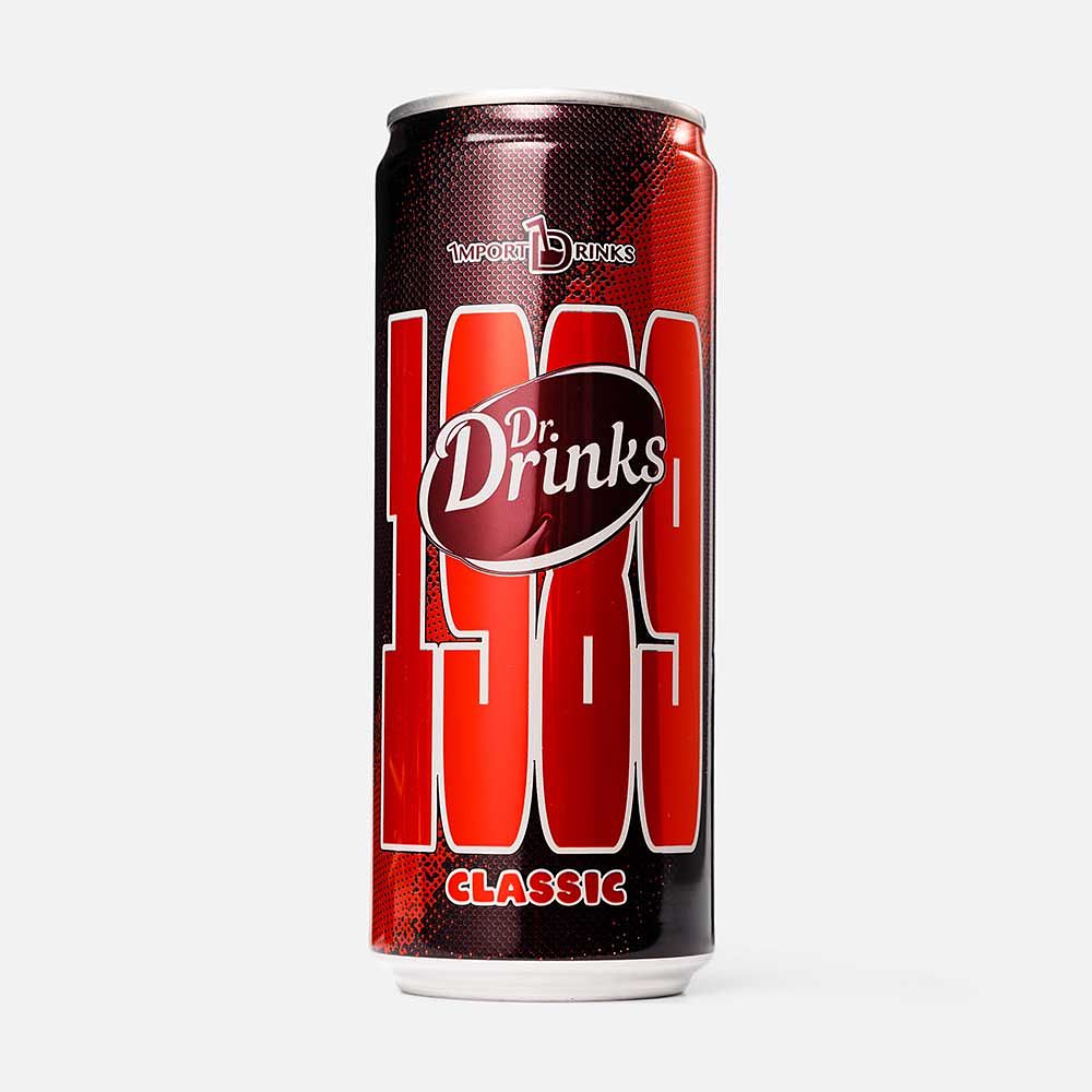 Изображение товара Напиток Dr. Drinks, с газом, 0,33 л