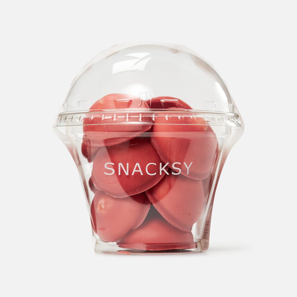 Изображение товара Суфле Snacksy, без сахара, в ягодном шоколаде, 80 г