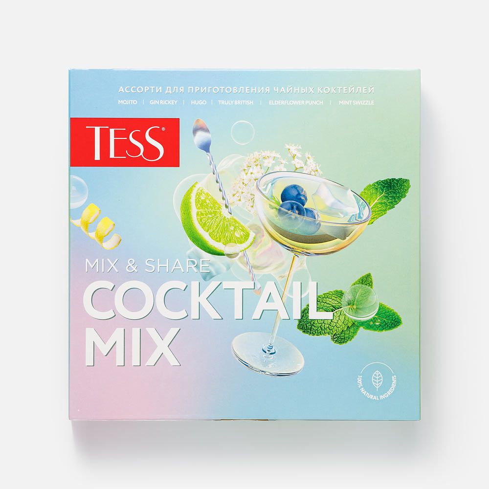 Изображение товара Набор для чайных коктейлей Tess, Коктейль микс, в пакетиках, 20 шт.
