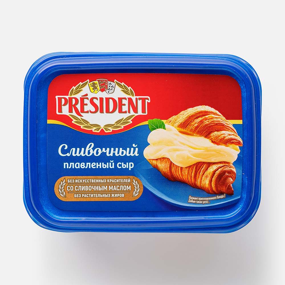 Изображение товара Плавленый сыр Président, сливочный, 45%, 400 г