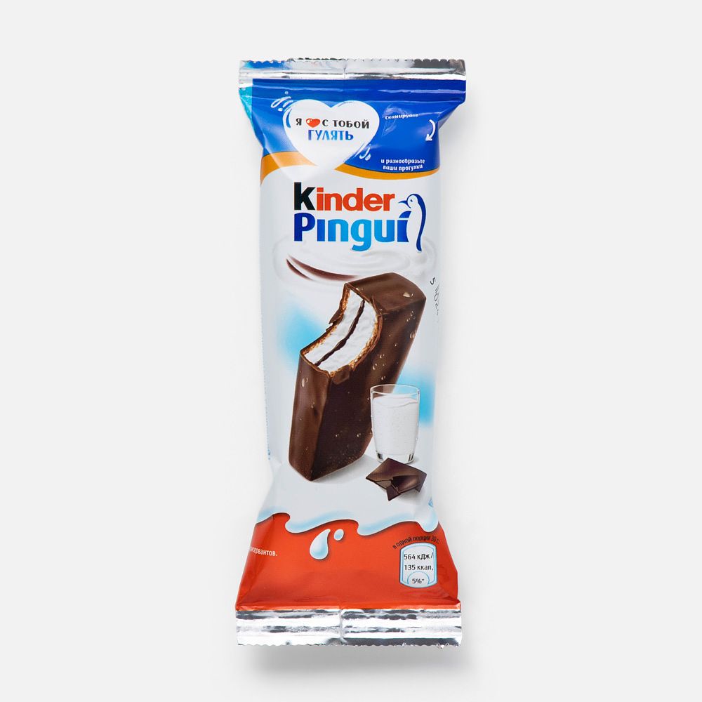 Изображение товара Бисквитное пирожное Kinder Pingui, шоколад, 30 г