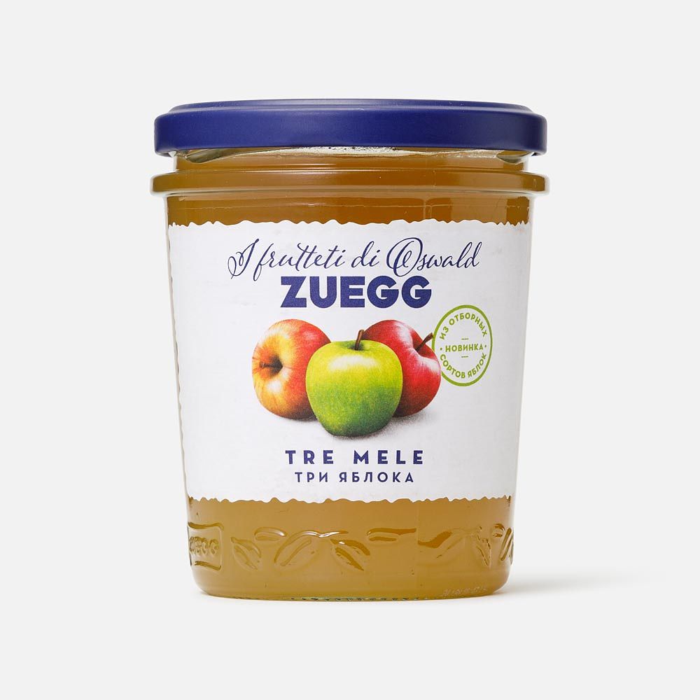 Изображение товара Конфитюр Zuegg Экстра, три яблока, 320 г