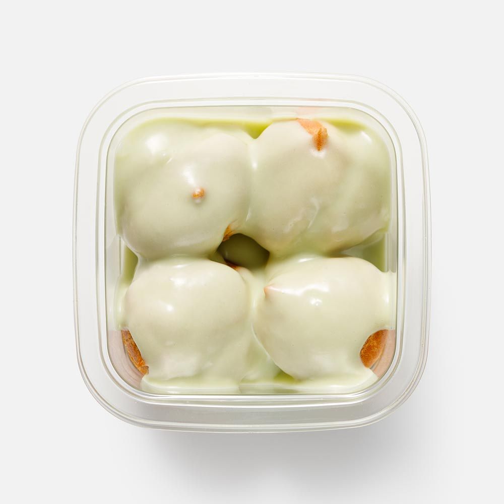 Изображение товара Профитроли Konfeta, с малиной и фисташками, 4 шт., 70 г