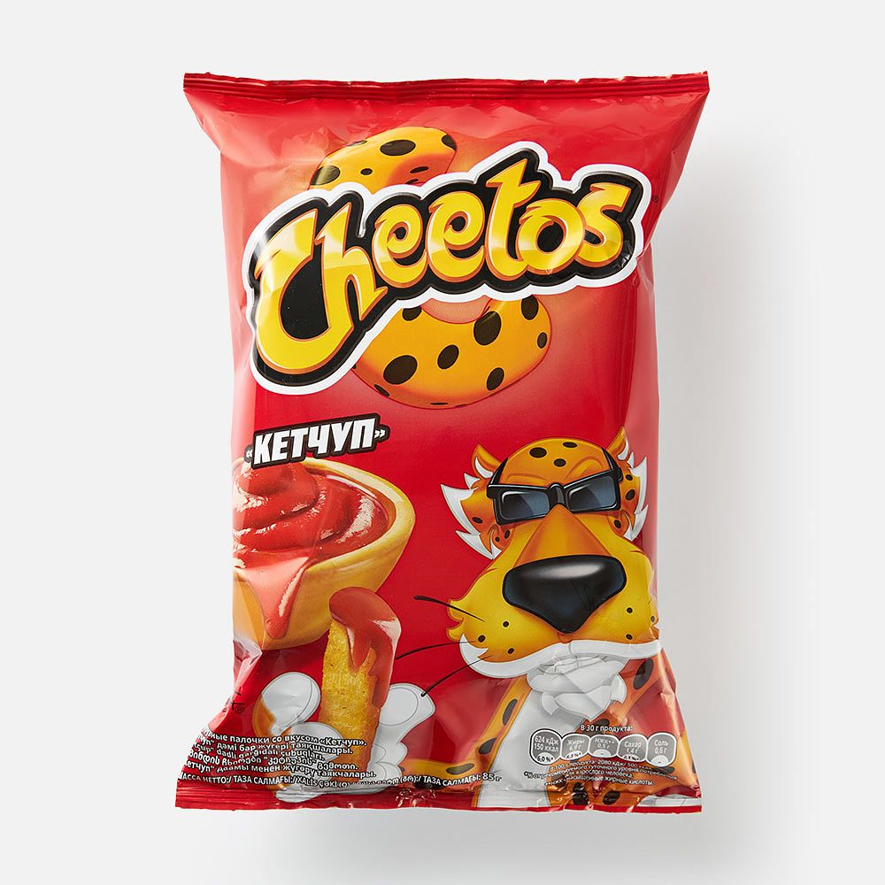 Изображение товара Кукурузные снеки Cheetos, кетчуп, 85 г