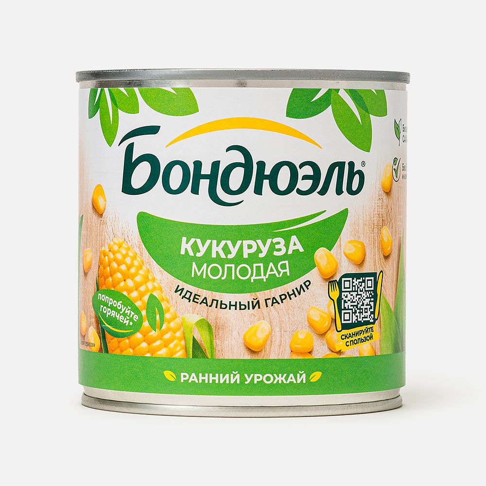 Изображение товара Кукуруза Бондюэль молодая, ранний урожай, 425 мл
