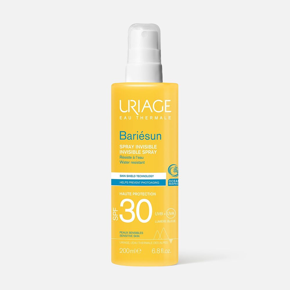 Изображение товара Солнцезащитный спрей Uriage Bariesun Invisible Spray, SPF 30, 200 мл