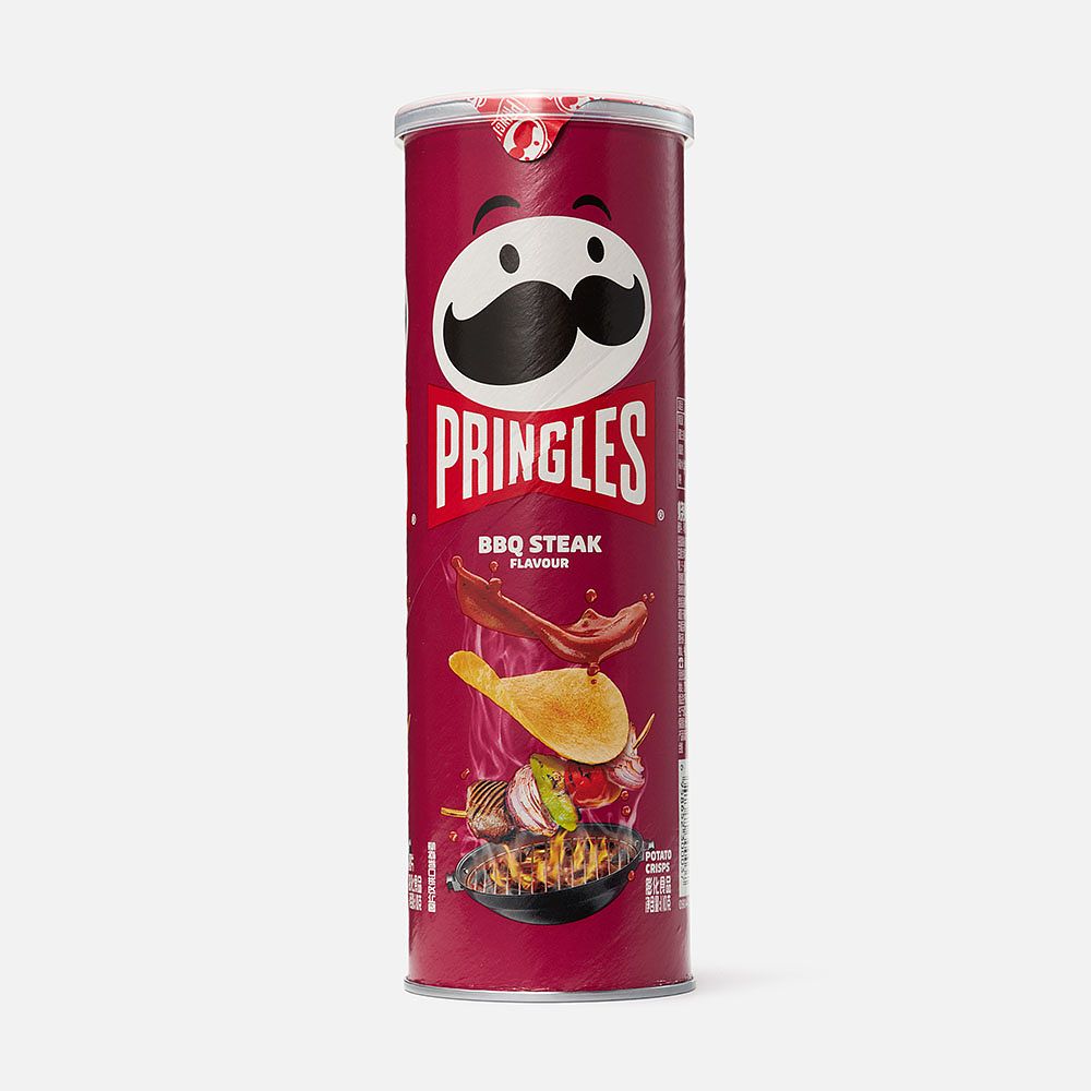 Изображение товара Чипсы Pringles, стейк барбекю, 110 г