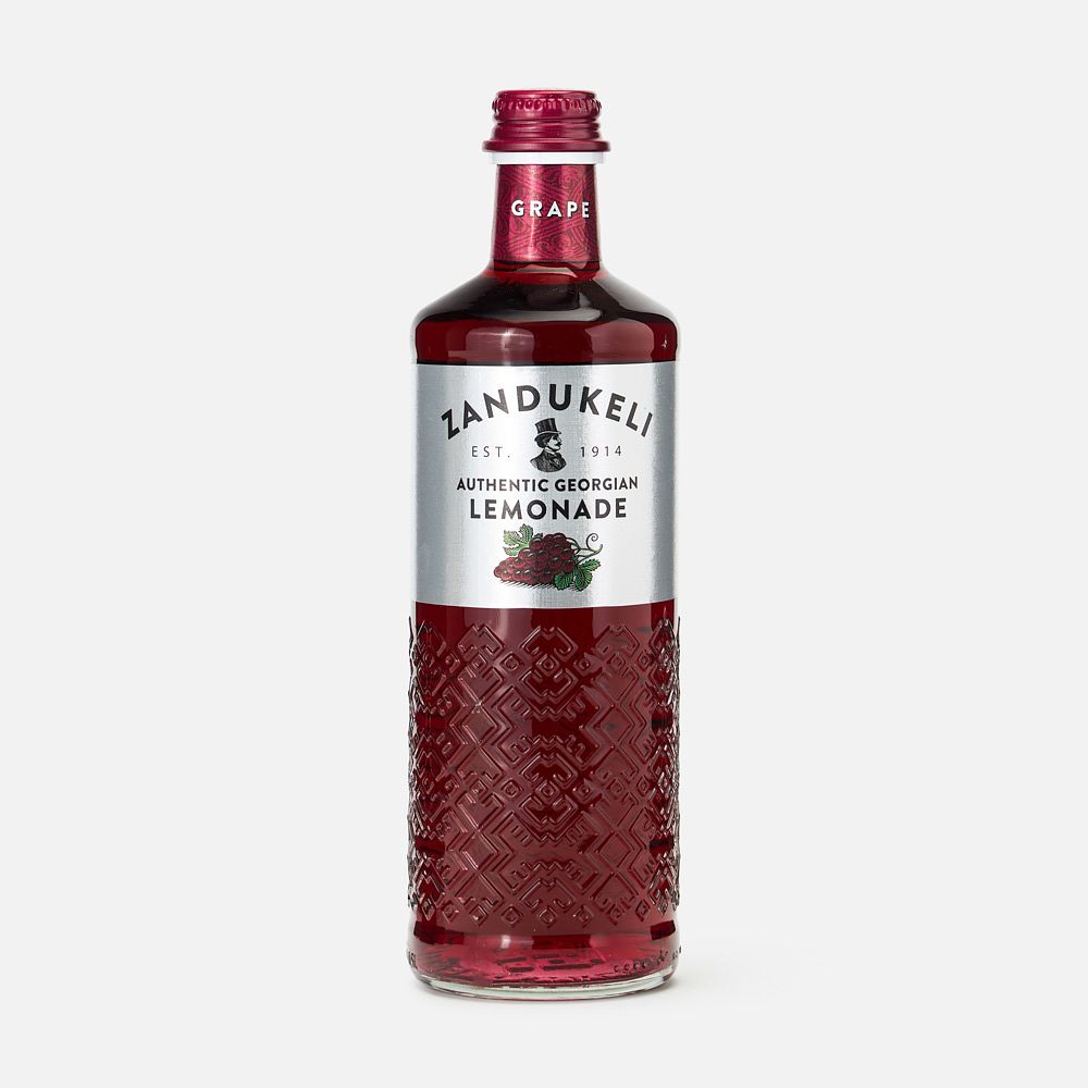 Изображение товара Из Грузии: Лимонад Zandukeli, саперави, с газом, 0,5 л