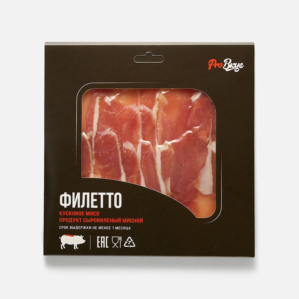 Изображение товара Сыровяленый карбонад Proвкус, Филетто, 100 г