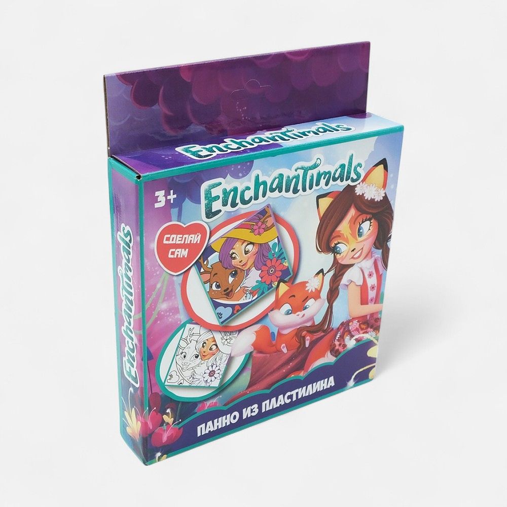Изображение товара Набор для творчества Enchantimals Панно из Пластилина, 10 цветов